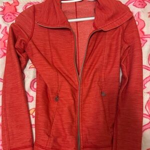 Lululemon Red Zip-Up Jacket